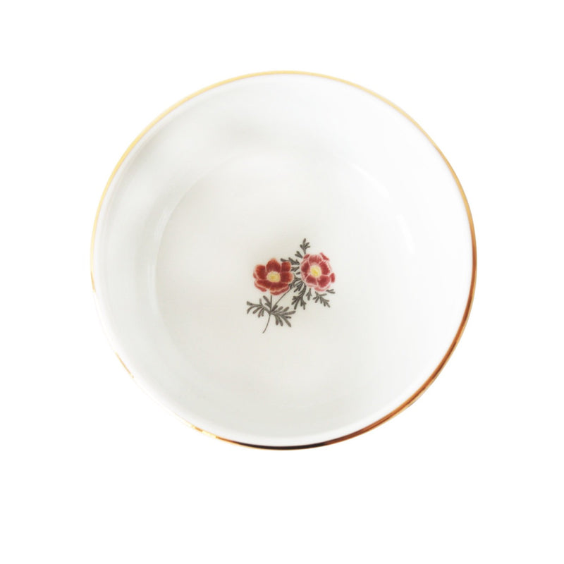 Bowl de porcelana estampa flores vintage - The Goodies Brasil
