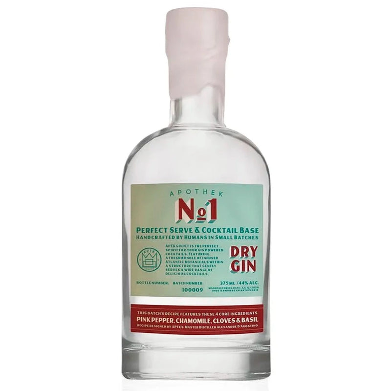 Apothek dry gin n°1 375ml