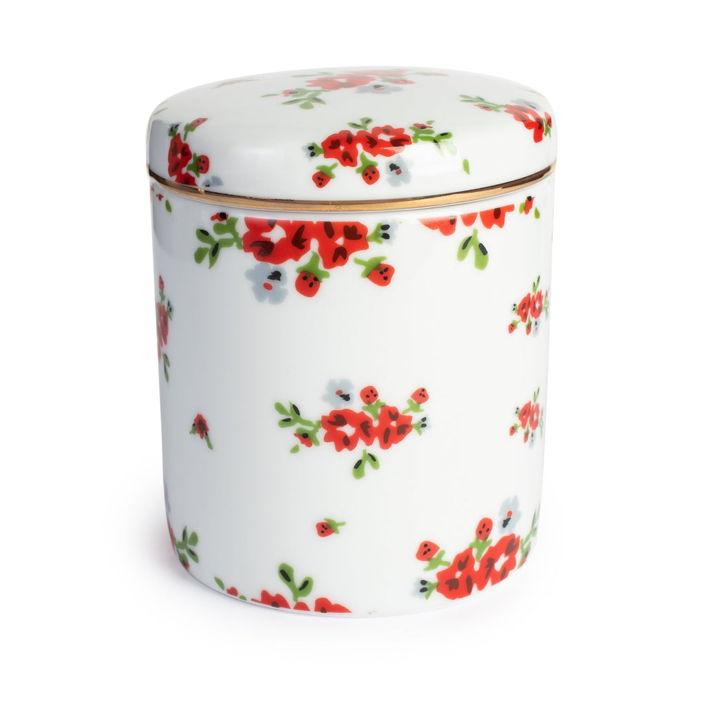 pote flores com tampa porcelana